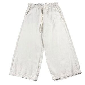 Bella Dahl Linen Wide Leg pants, XS